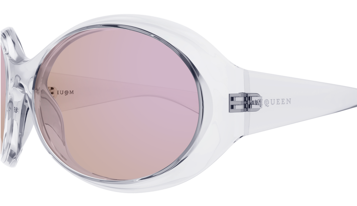 Alexander McQueen Logo Sonnenbrille AM0592S