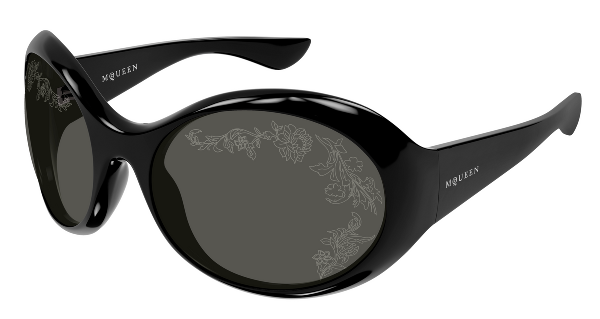 Alexander McQueen Logo Sonnenbrille AM0592S