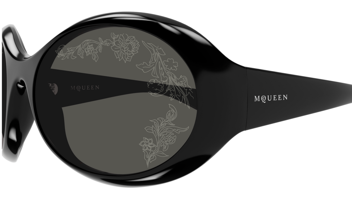 Alexander McQueen Logo Sonnenbrille AM0592S