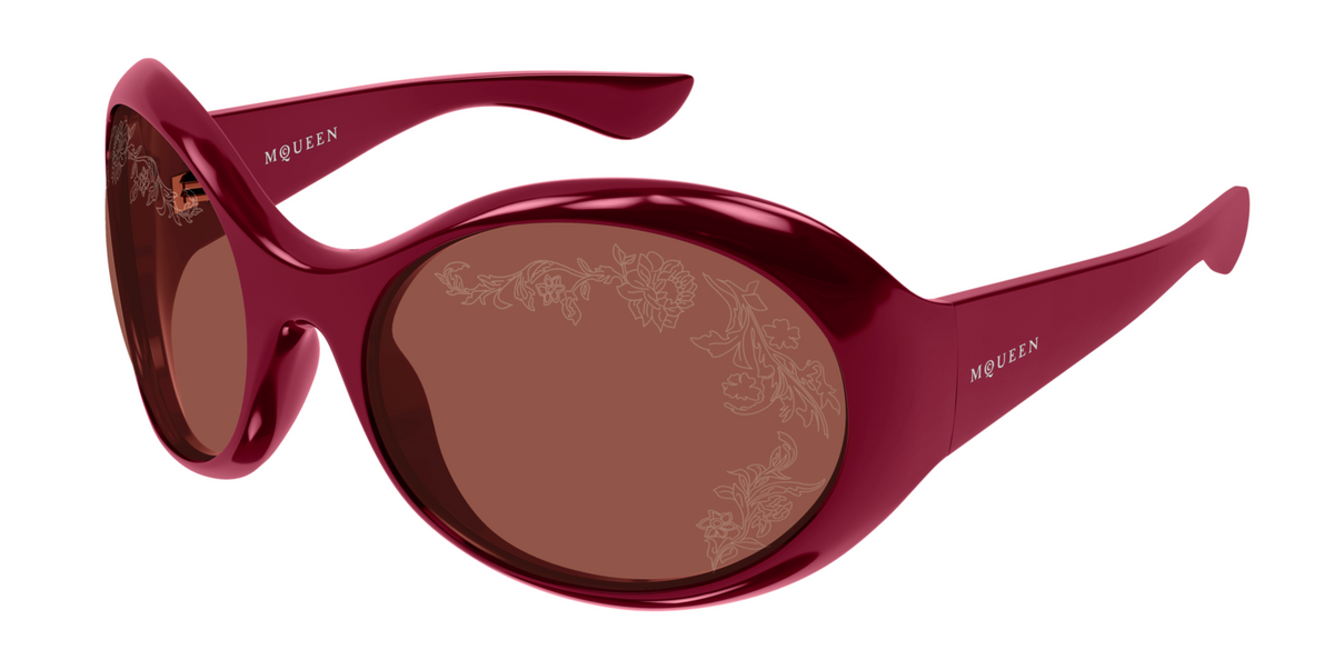 Alexander McQueen Logo Sonnenbrille AM0592S