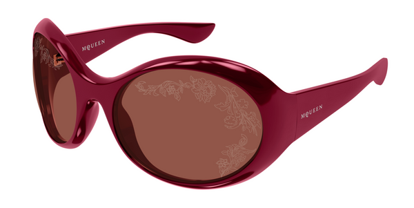 Alexander McQueen Logo Sonnenbrille AM0592S