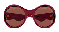 Alexander McQueen Logo Sonnenbrille AM0592S