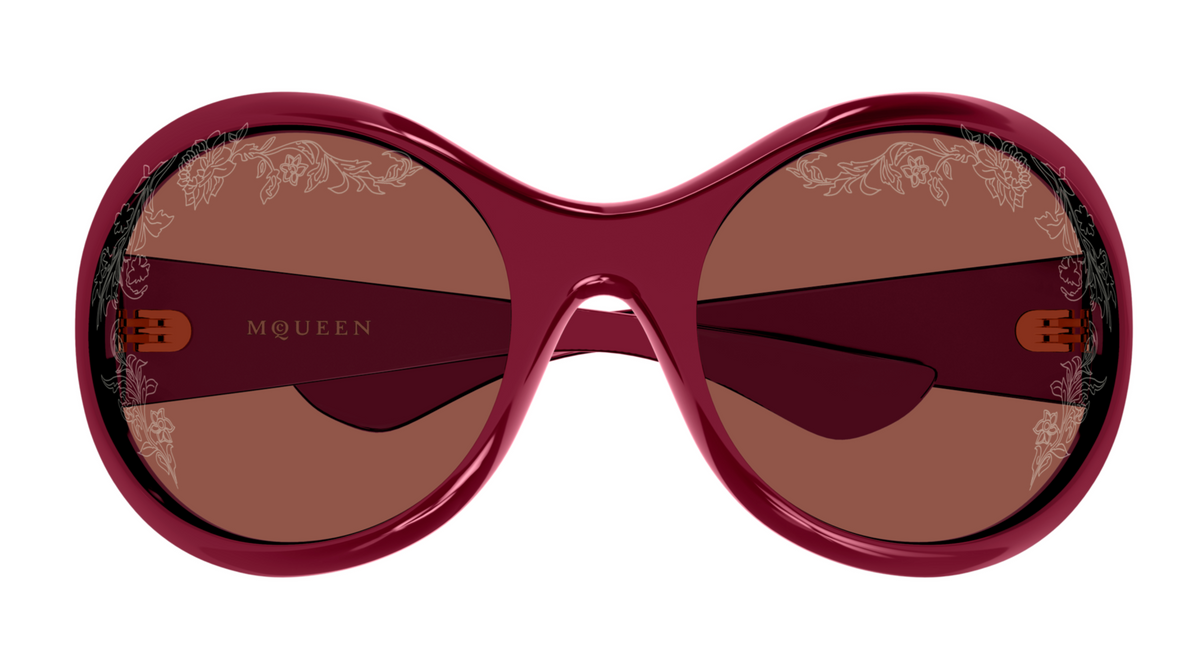Alexander McQueen Logo Sonnenbrille AM0592S