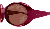 Alexander McQueen Logo Sonnenbrille AM0592S