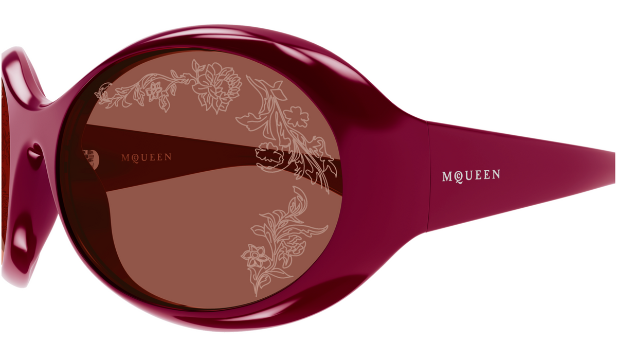 Alexander McQueen Logo Sonnenbrille AM0592S