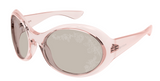 Alexander McQueen Logo Sonnenbrille AM0592S