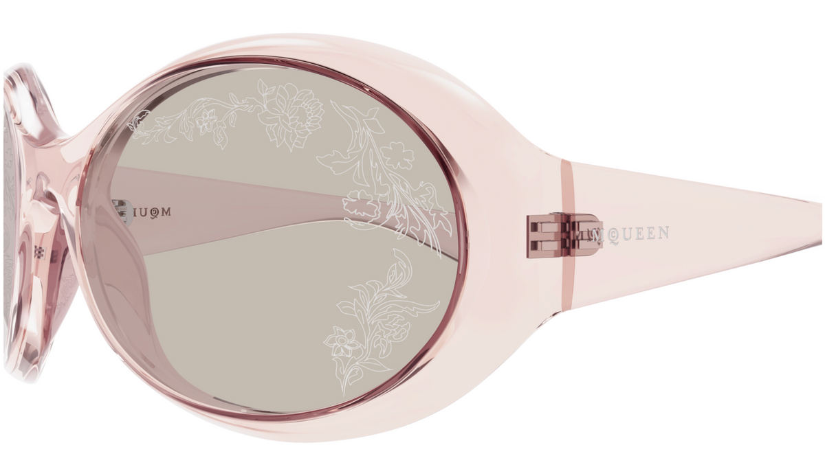 Alexander McQueen Logo Sonnenbrille AM0592S