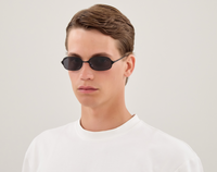Alexander McQueen Logo-Sonnenbrille AM0588S