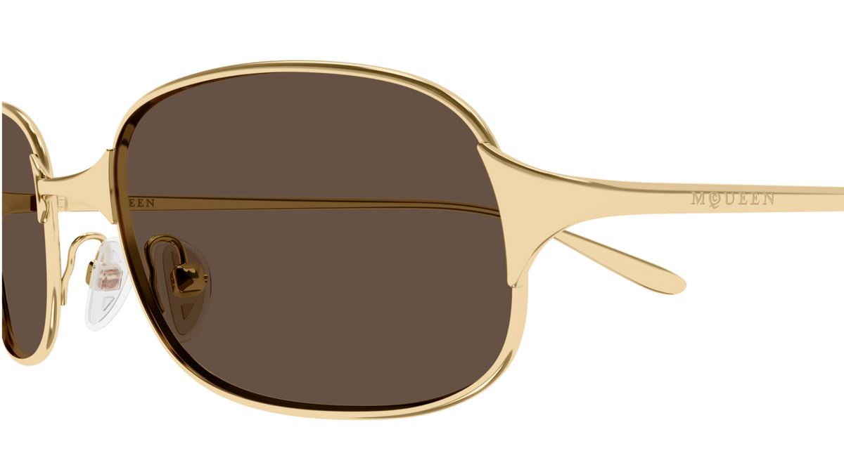 Alexander McQueen Logo-Sonnenbrille AM0588S