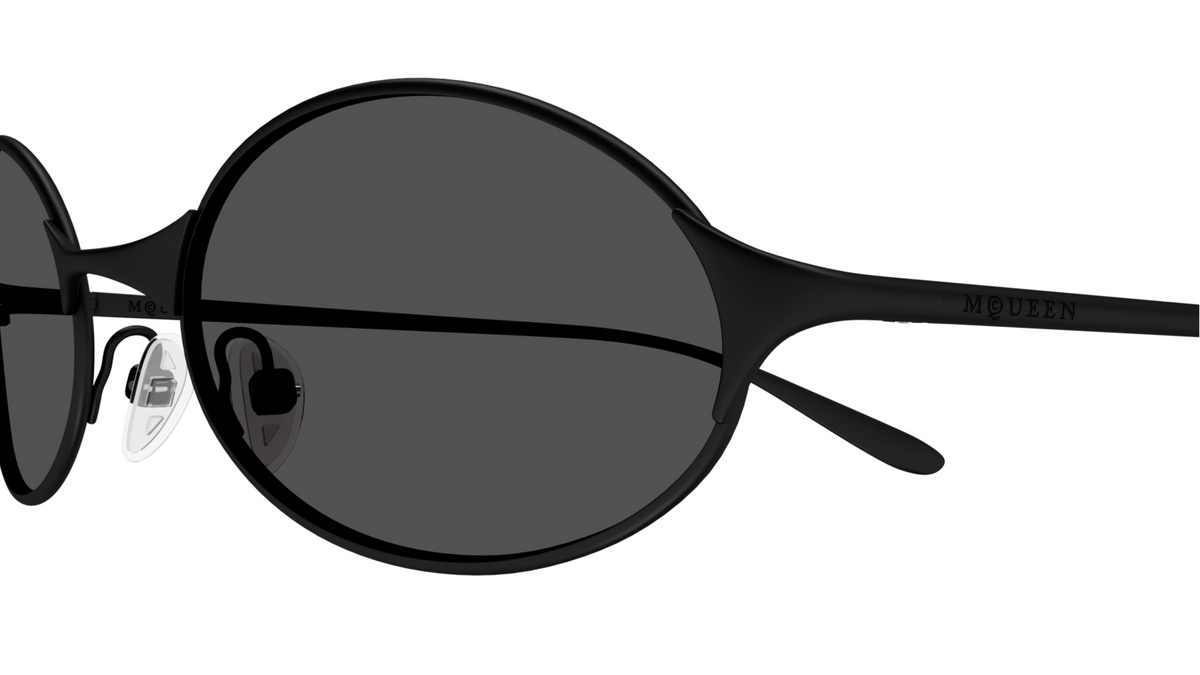 Alexander McQueen Logo sunglasses AM0589S