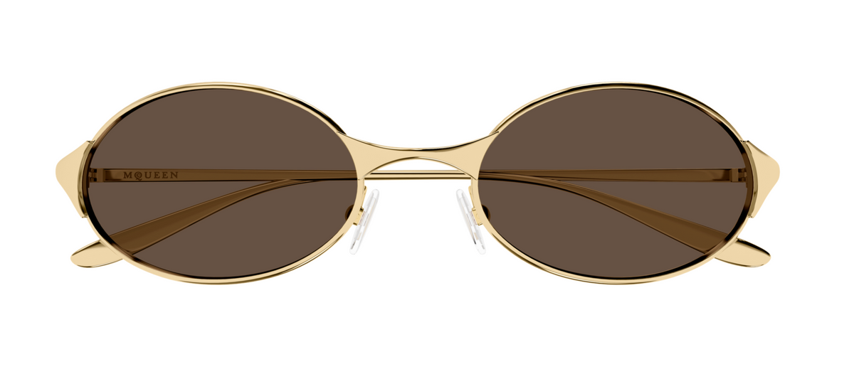 Alexander McQueen Logo sunglasses AM0589S