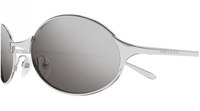 Alexander McQueen Logo sunglasses AM0589S