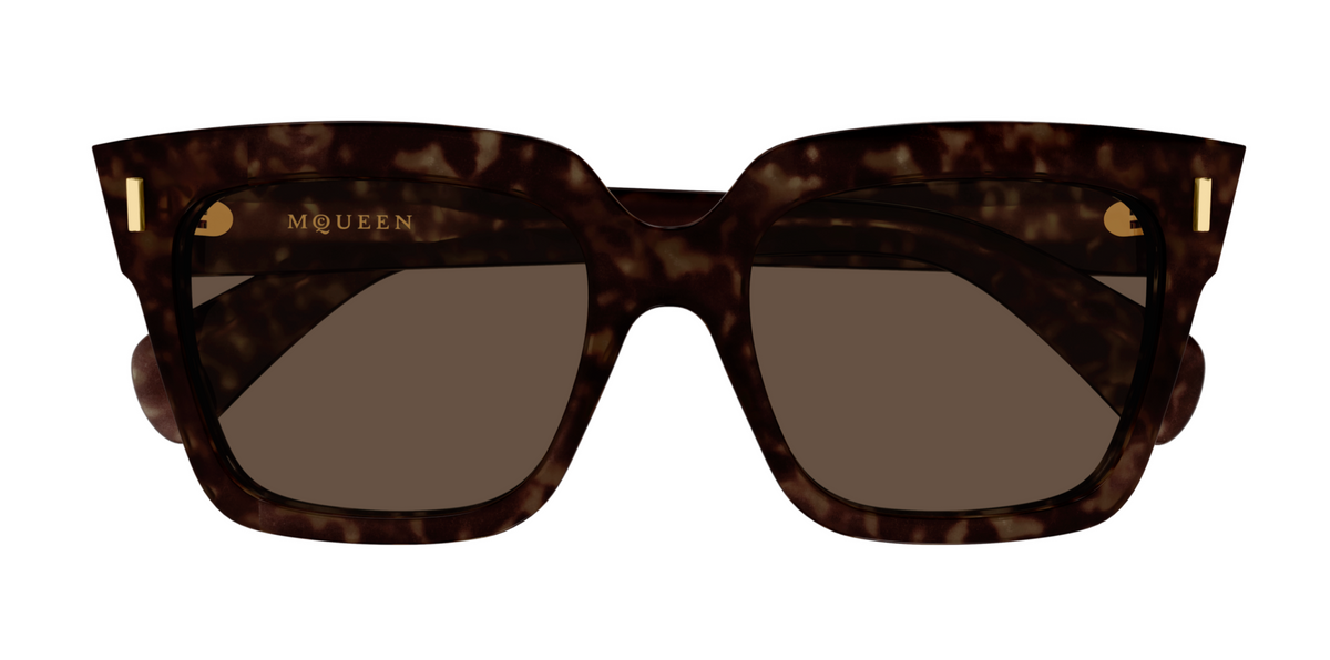 Alexander McQueen Cross-Bar Sonnenbrille AM0583S