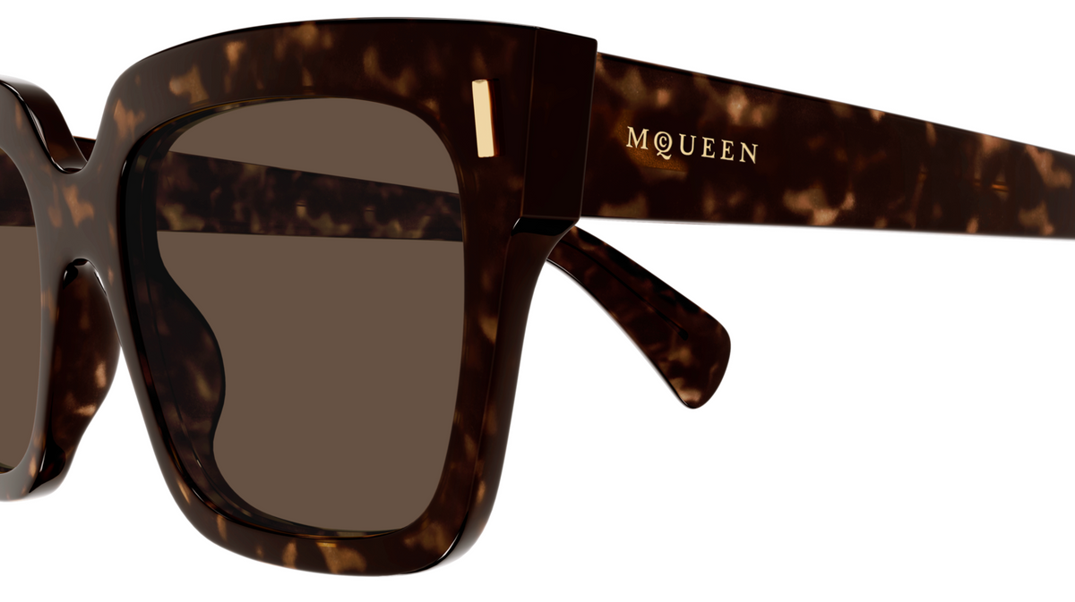 Alexander McQueen Cross-Bar Sonnenbrille AM0583S