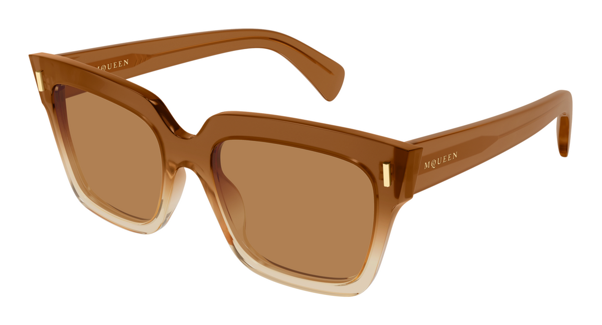 Alexander McQueen Cross-Bar Sonnenbrille AM0583S