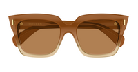 Alexander McQueen Cross-Bar Sonnenbrille AM0583S