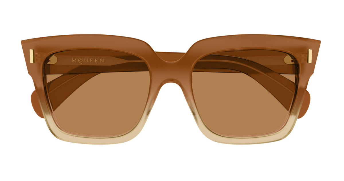 Alexander McQueen Cross-Bar Sonnenbrille AM0583S