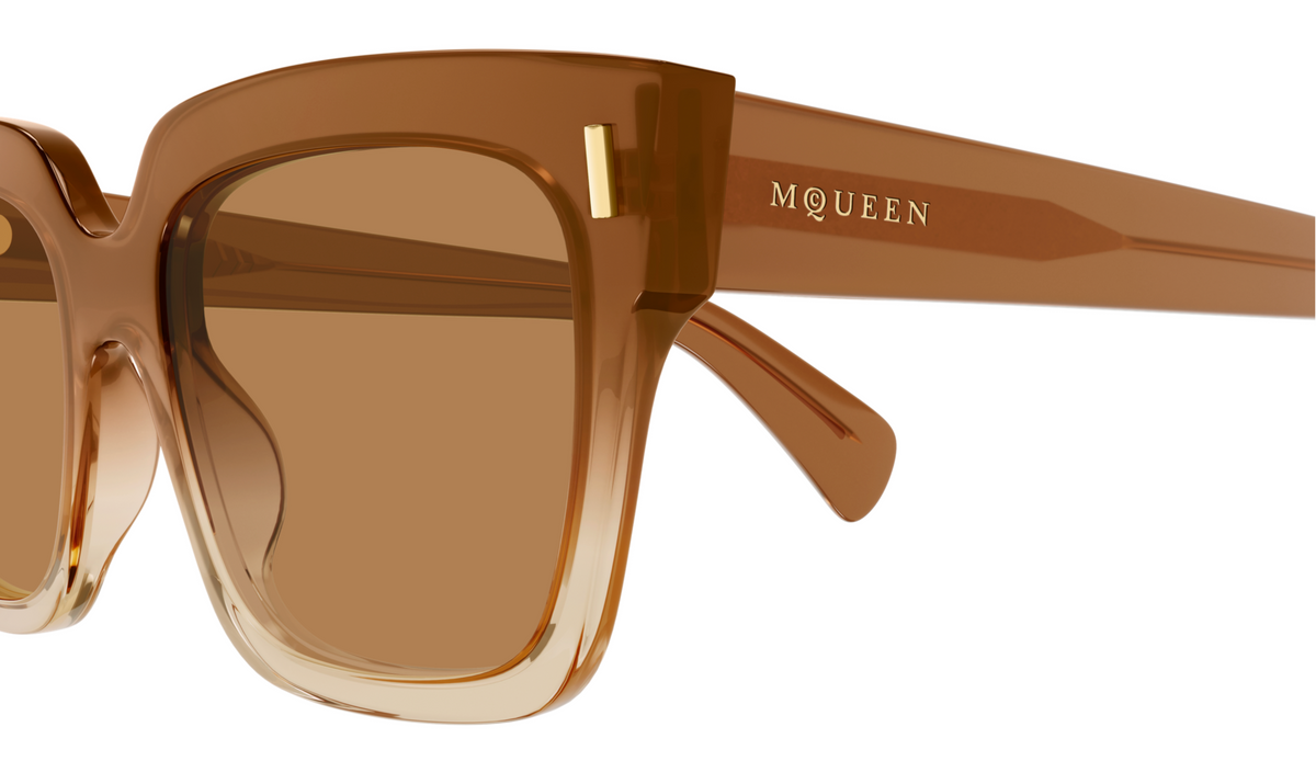 Alexander McQueen Cross-Bar Sonnenbrille AM0583S