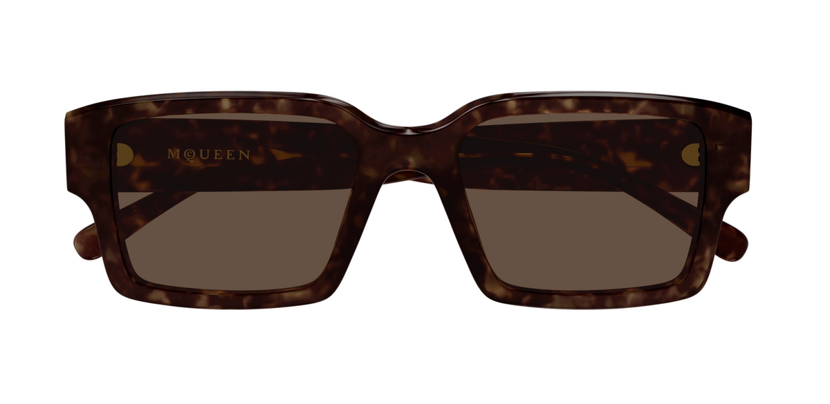 Alexander McQueen Logo sunglasses AM0579S
