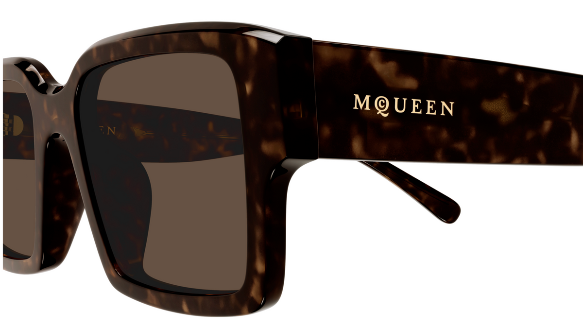 Alexander McQueen Logo sunglasses AM0579S