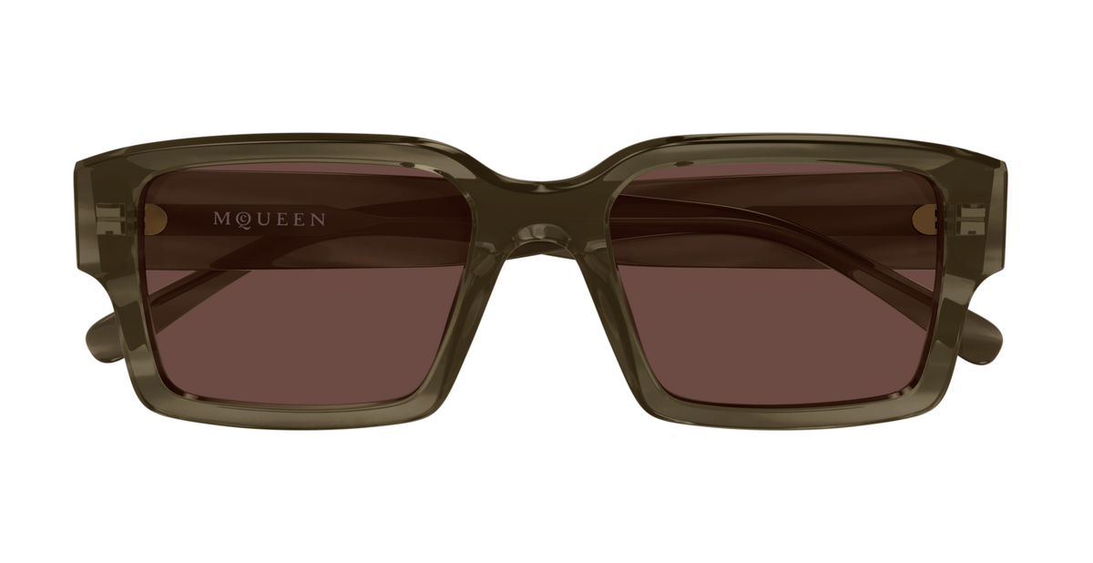 Alexander McQueen Logo sunglasses AM0579S