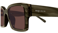 Alexander McQueen Logo sunglasses AM0579S