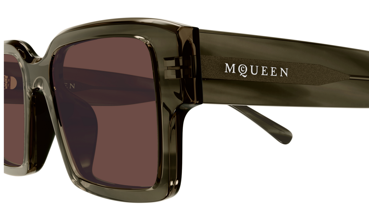 Alexander McQueen Logo sunglasses AM0579S