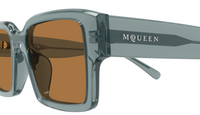 Alexander McQueen Logo sunglasses AM0579S