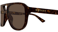 Alexander McQueen Logo Sunglasses AM0573S