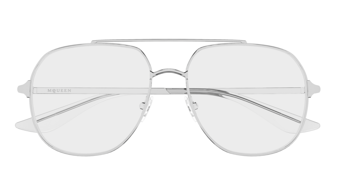 Alexander McQueen Logo AM0591O eyeglasses