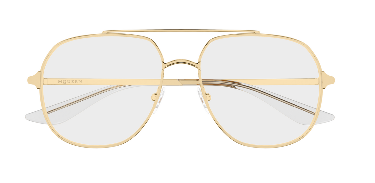 Alexander McQueen Logo AM0591O eyeglasses