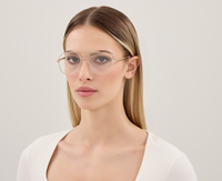 Alexander McQueen Logo AM0591O eyeglasses
