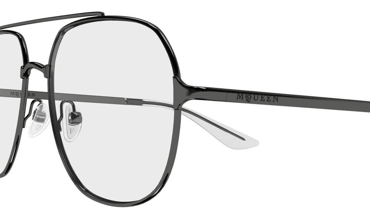 Alexander McQueen Logo AM0591O eyeglasses
