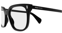 Alexander McQueen Cross-Bar prescription glasses AM0585O