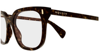 Alexander McQueen Cross-Bar prescription glasses AM0585O