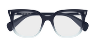 Alexander McQueen Cross-Bar prescription glasses AM0585O