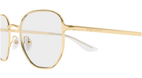 Alexander McQueen Logo Eyeglasses AM0590O