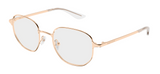 Alexander McQueen Logo Eyeglasses AM0590O