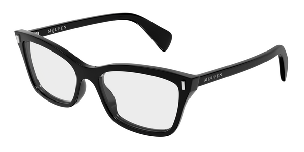 Alexander McQueen Cross-Bar Prescription Glasses AM0584O