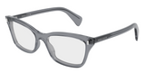 Alexander McQueen Cross-Bar Prescription Glasses AM0584O