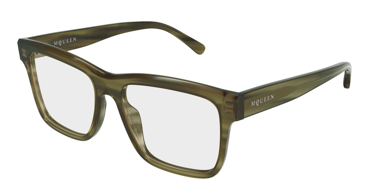 Alexander McQueen Logo Korrektionsbrille AM0582O