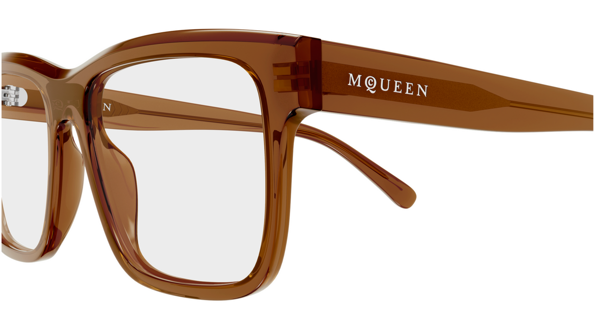 Alexander McQueen Logo Korrektionsbrille AM0582O