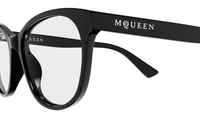 Alexander McQueen Logo Eyeglasses AM0576O