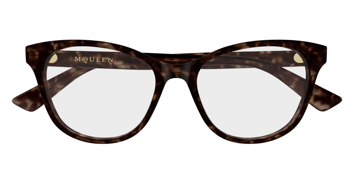 Alexander McQueen Logo Eyeglasses AM0576O