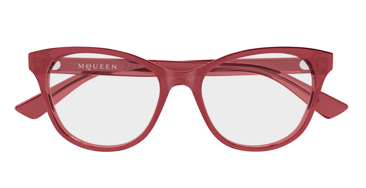 Alexander McQueen Logo Eyeglasses AM0576O