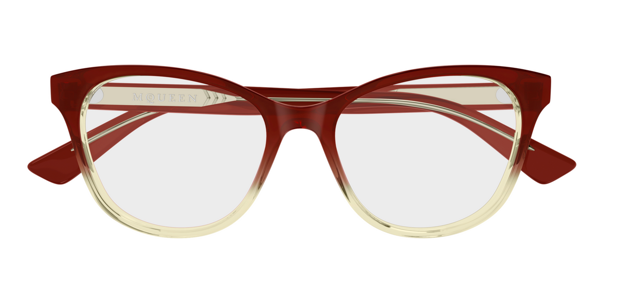 Alexander McQueen Logo Eyeglasses AM0576O