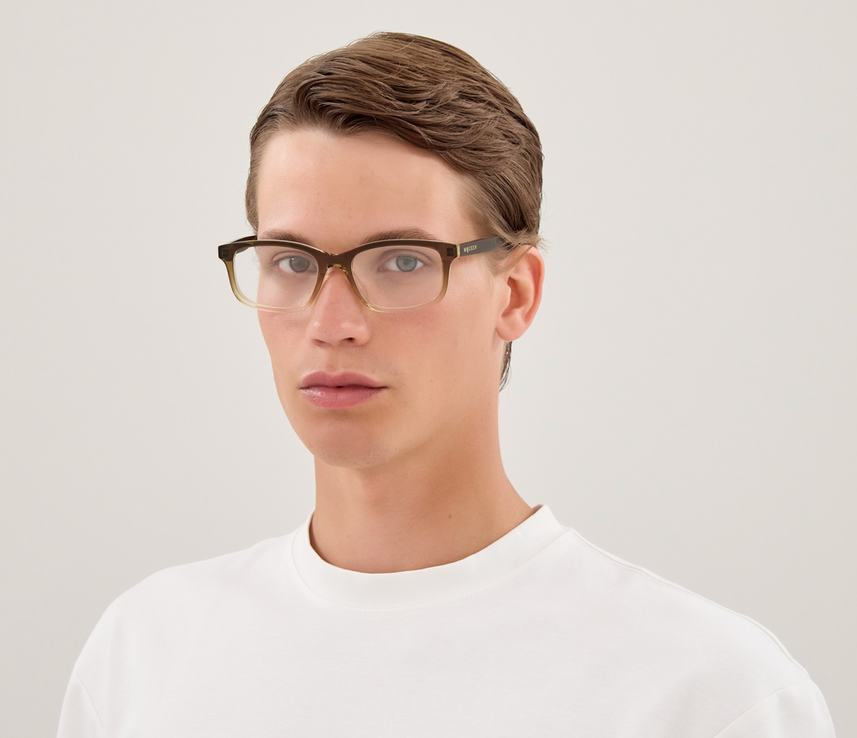 Alexander McQueen Logo AM0575O Eyeglasses