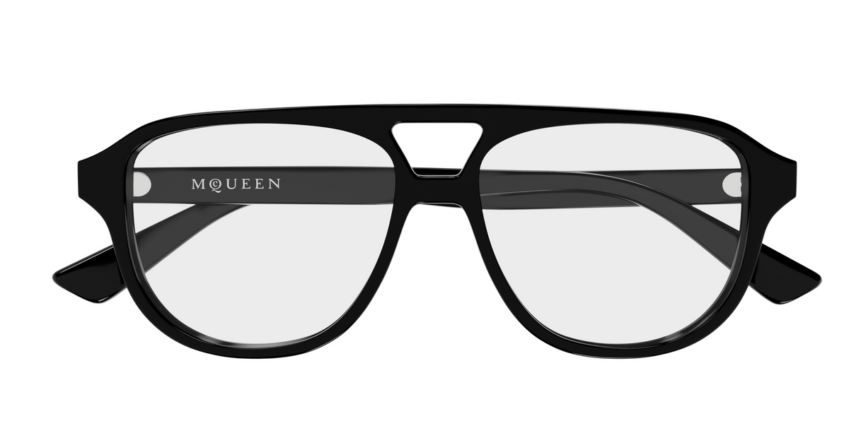 Alexander McQueen Logo AM0574O Eyeglasses