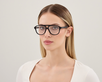 Alexander McQueen Logo AM0574O Eyeglasses