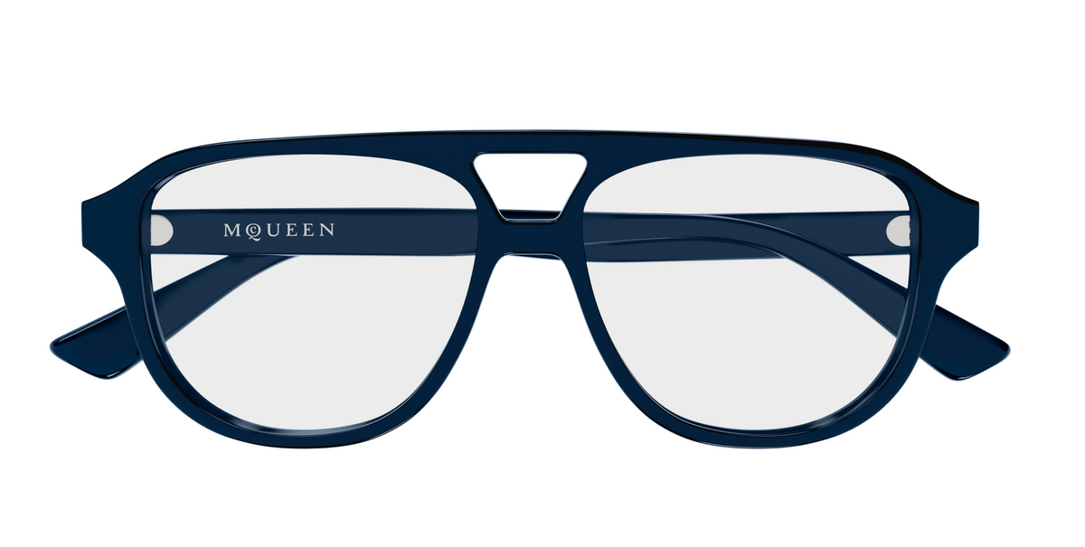 Alexander McQueen Logo AM0574O Eyeglasses